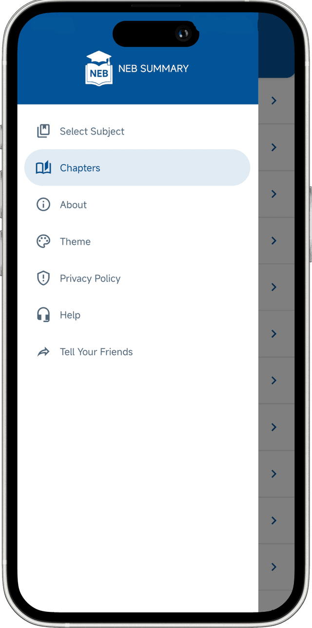 NEB Summary screenshot